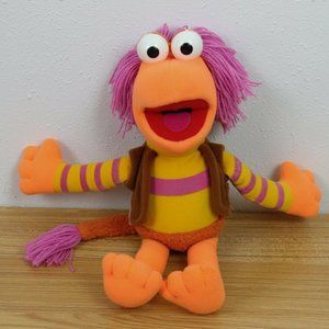 Vintage Fraggle Rock Plush Gobo Stuffed Animal Hasbro Softies 1985 Henson Muppet